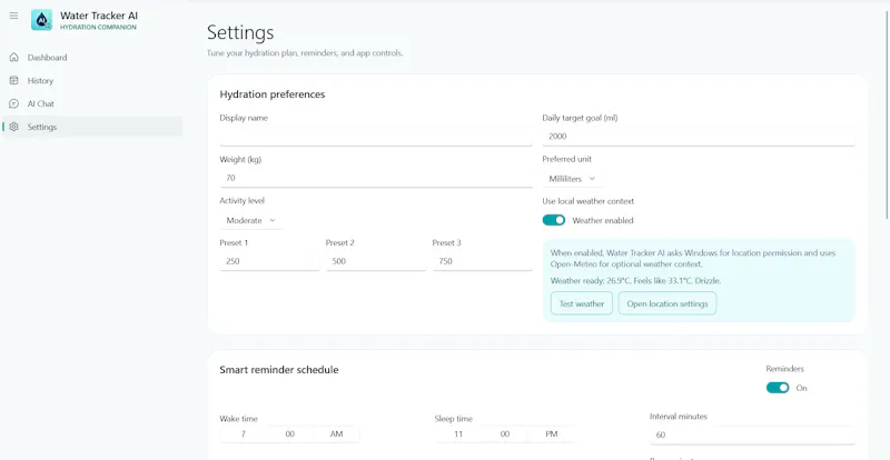 Water Tracker AI screenshot 4