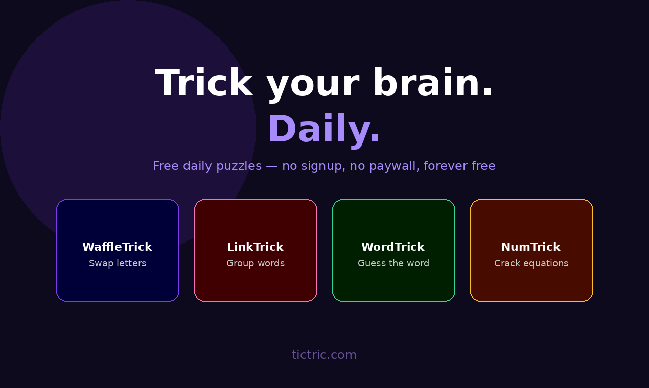 Tictric gallery image