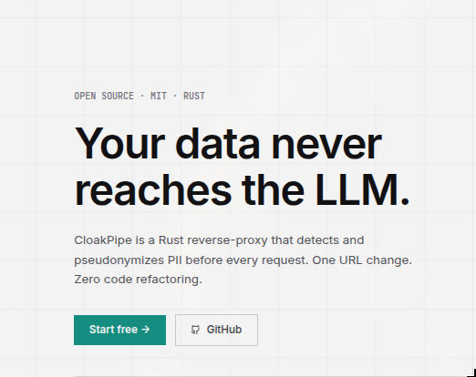 CloakPipe - Product Hunt launch logo and brand identity