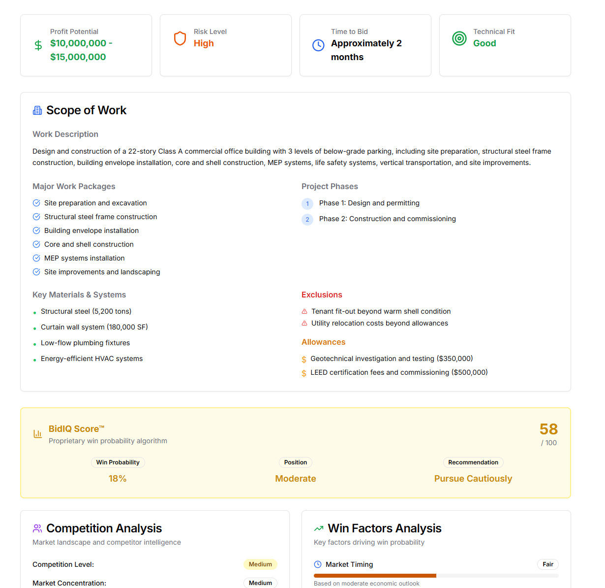 BidIntelligence Pro gallery image