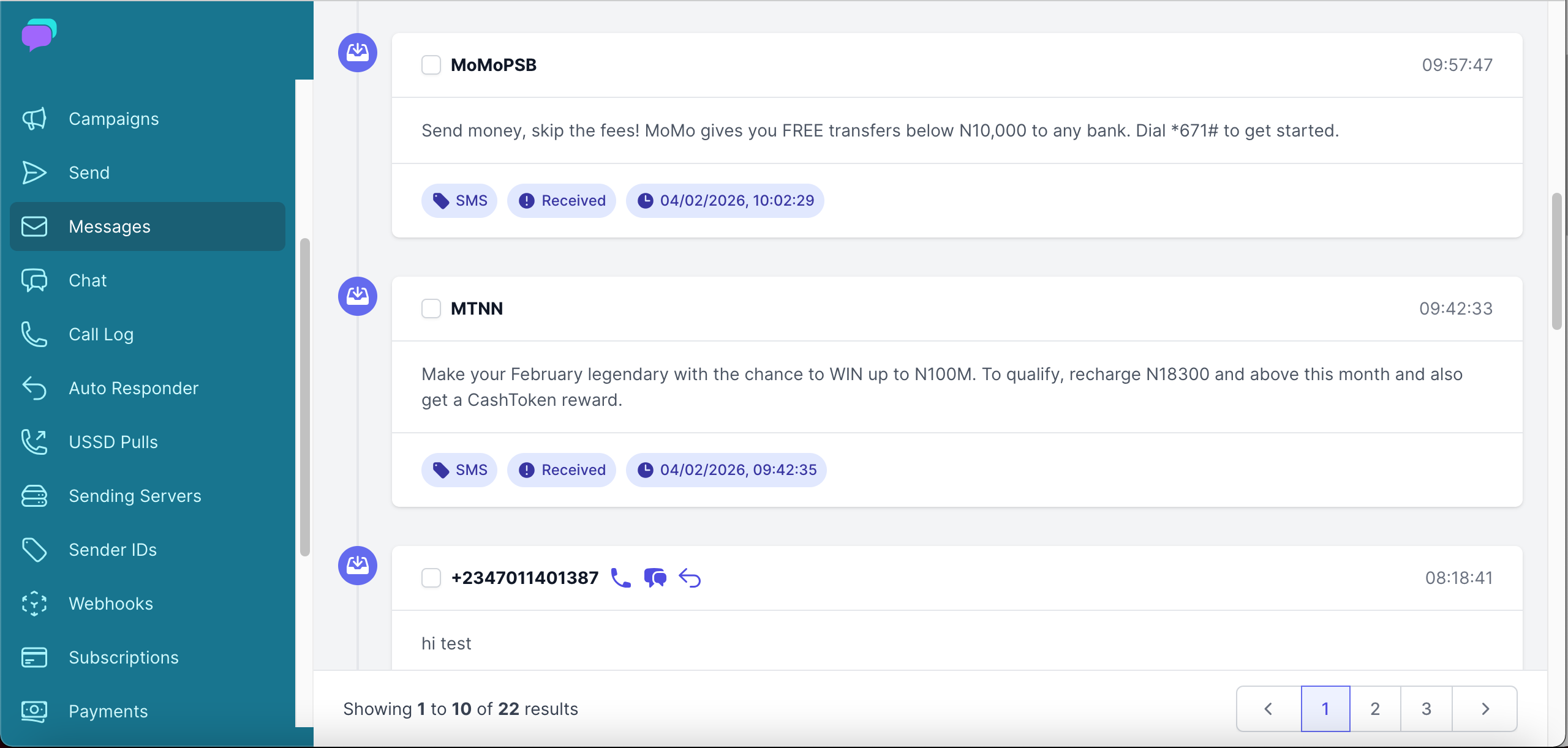 Bulksend - Screenshot 5 showing product features and functionality