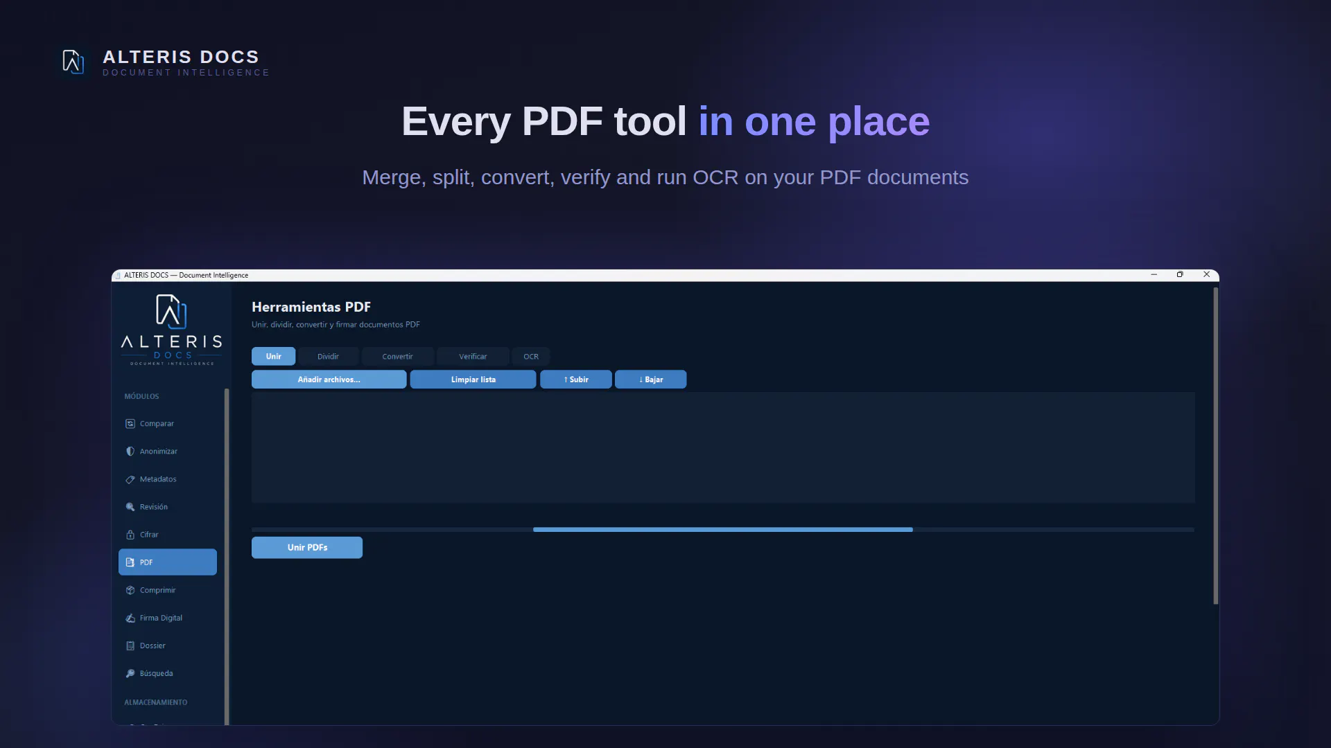 Alteris Docs gallery image
