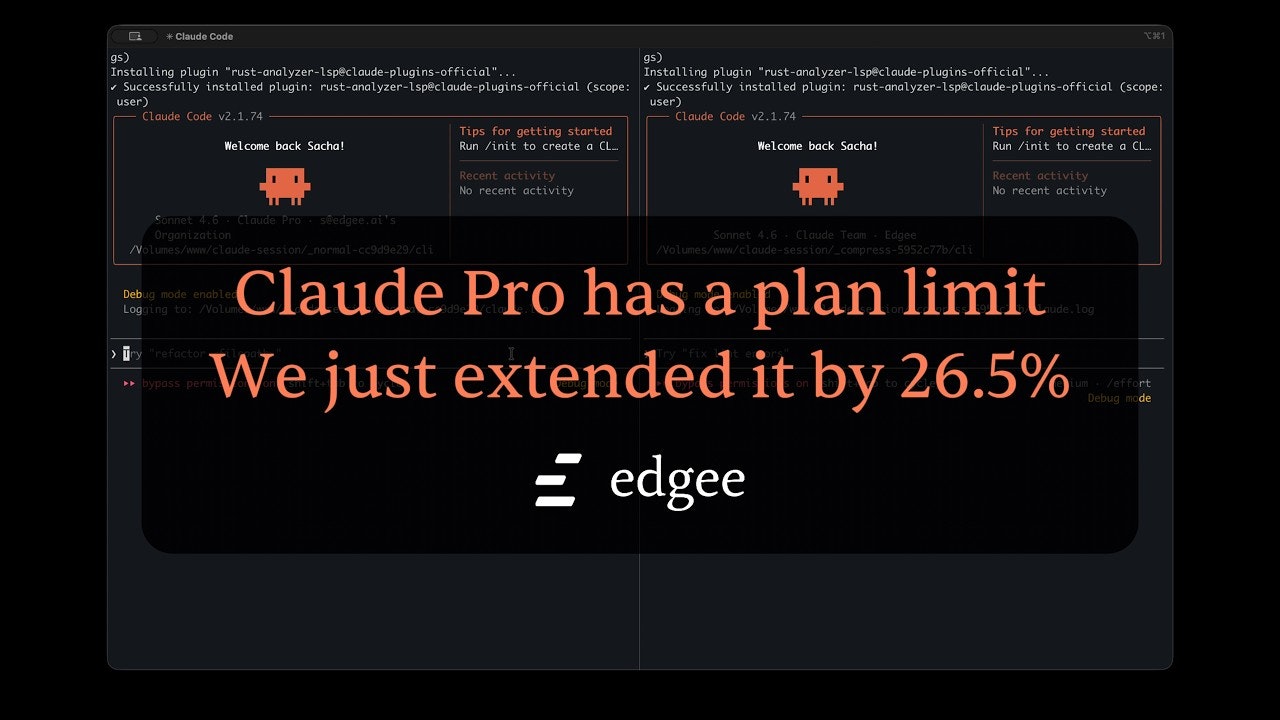 Edgee Claude Code Compression gallery image