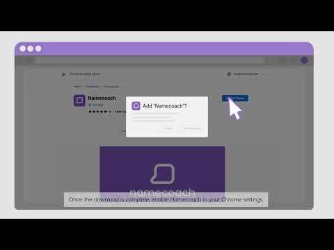 Namecoach Chrome Extension gallery image