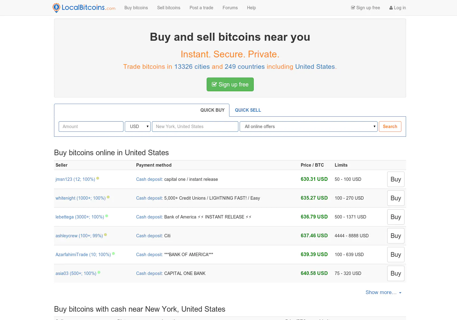 Local Bitcoins