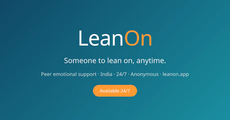 LeanOn screenshot 1