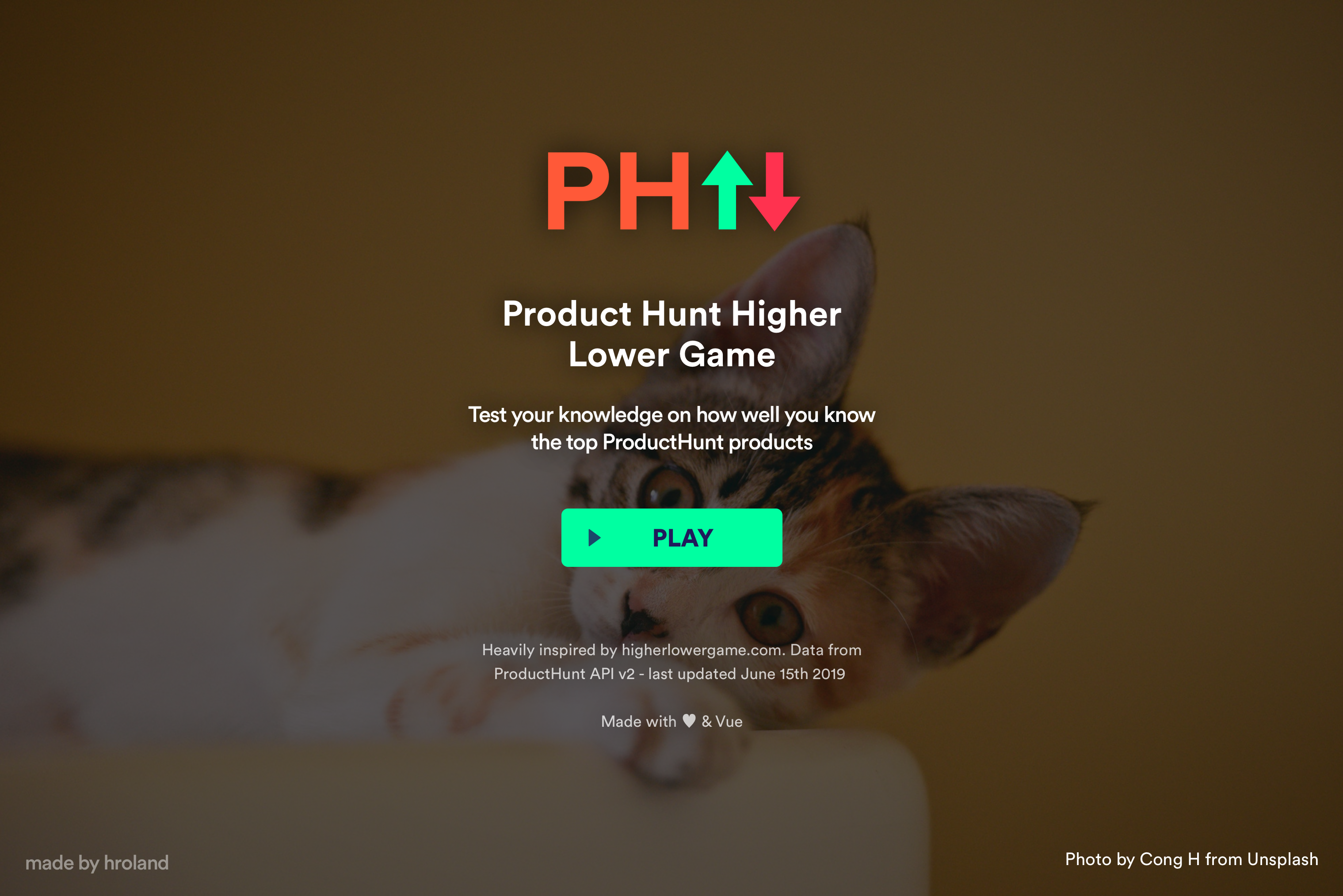 PH Higher-Lower Game gallery image