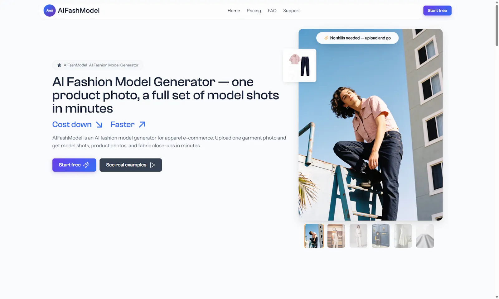 AIFashModel screenshot 1