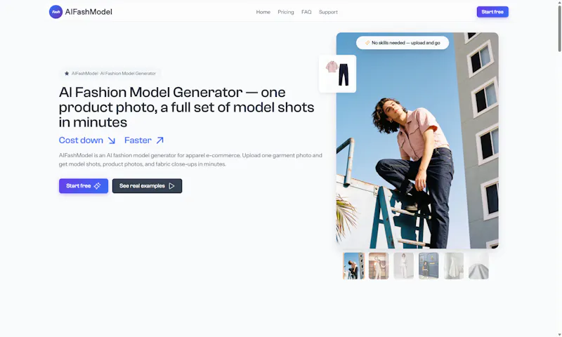 AIFashModel screenshot 1