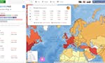 Coronavirus Map Tracker image