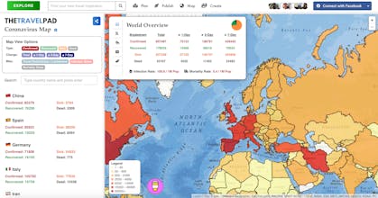 Coronavirus Map Tracker gallery image