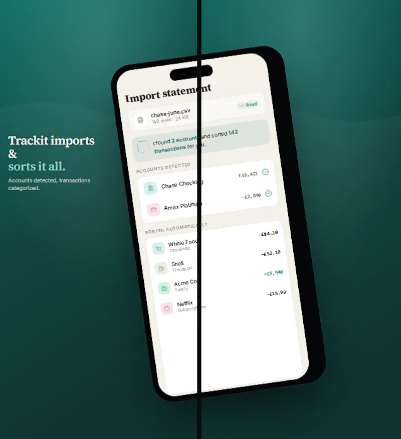 Trackit.Money — Join the waitlist screenshot 19