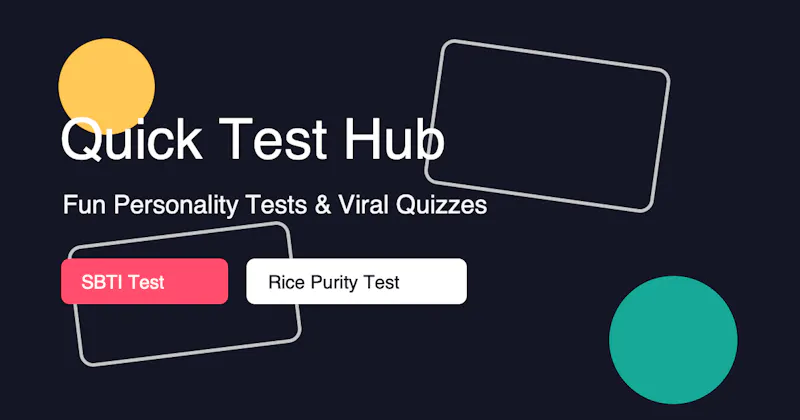 Quick Test Hub screenshot 1