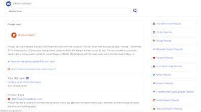 Infinity Search gallery image