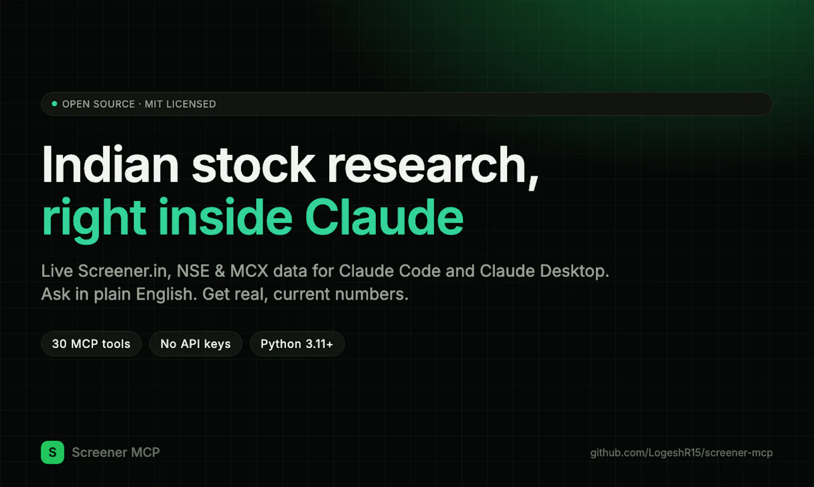 Screener MCP 2.O screenshot 1