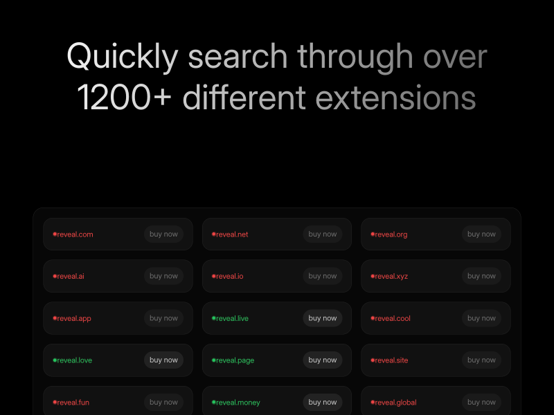 RevealDomains - Screenshot 2 preview