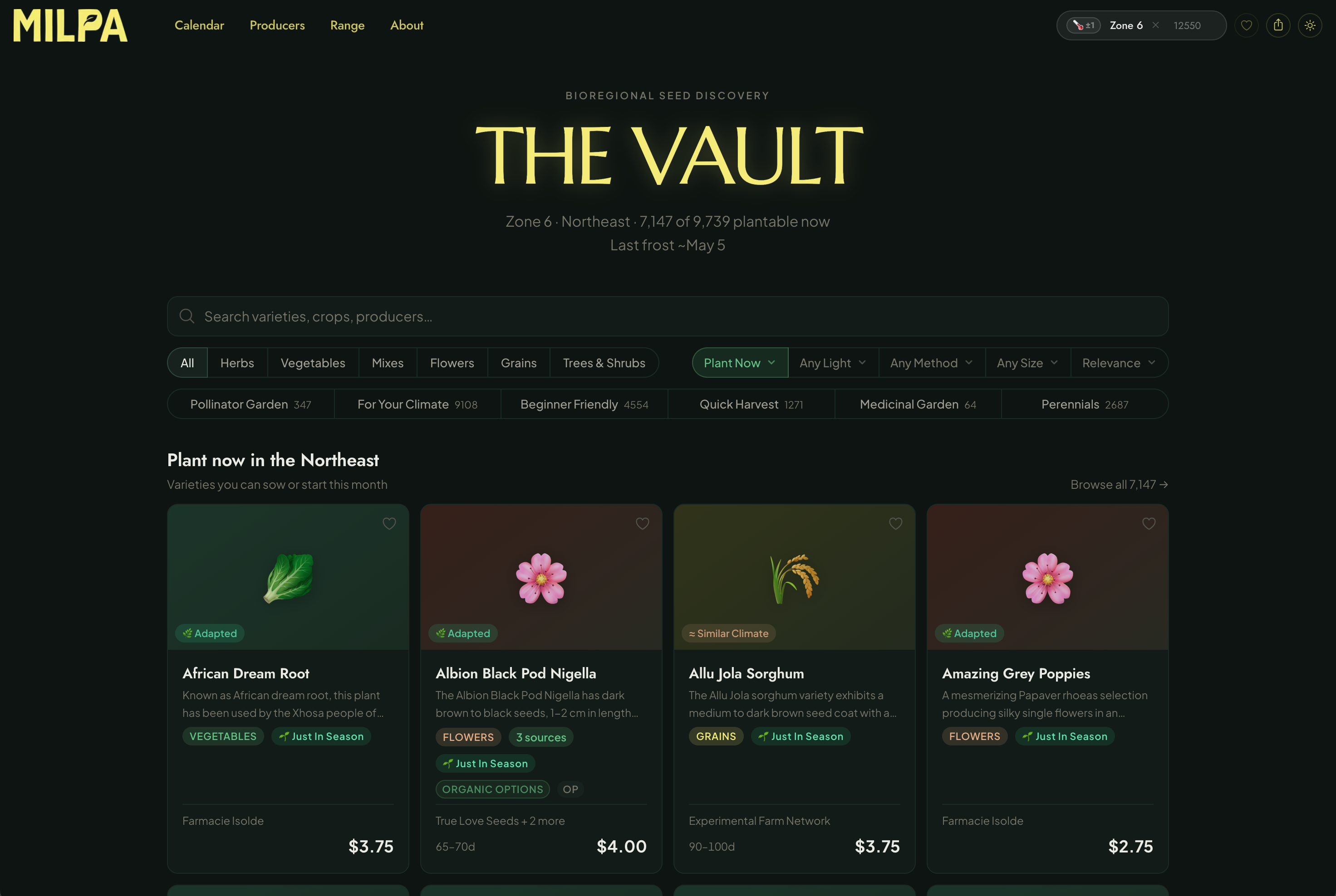 Milpa Seed Discovery gallery image