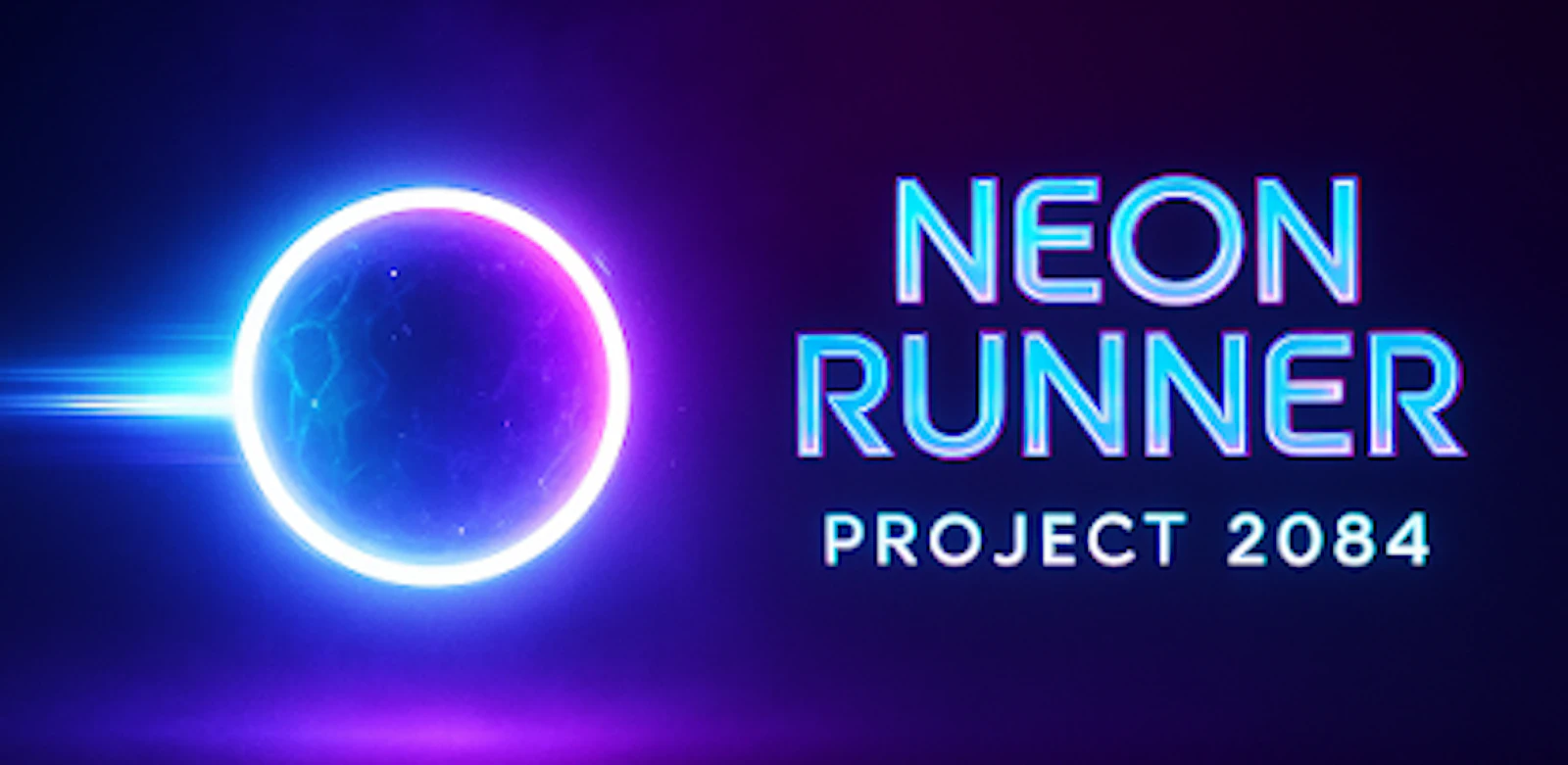 Neon Runner : Project 2084 screenshot 1