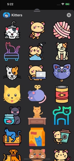 Kitters! iMessage Cat Stickers -AppStore gallery image