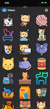 Kitters! iMessage Cat Stickers -AppStore gallery image