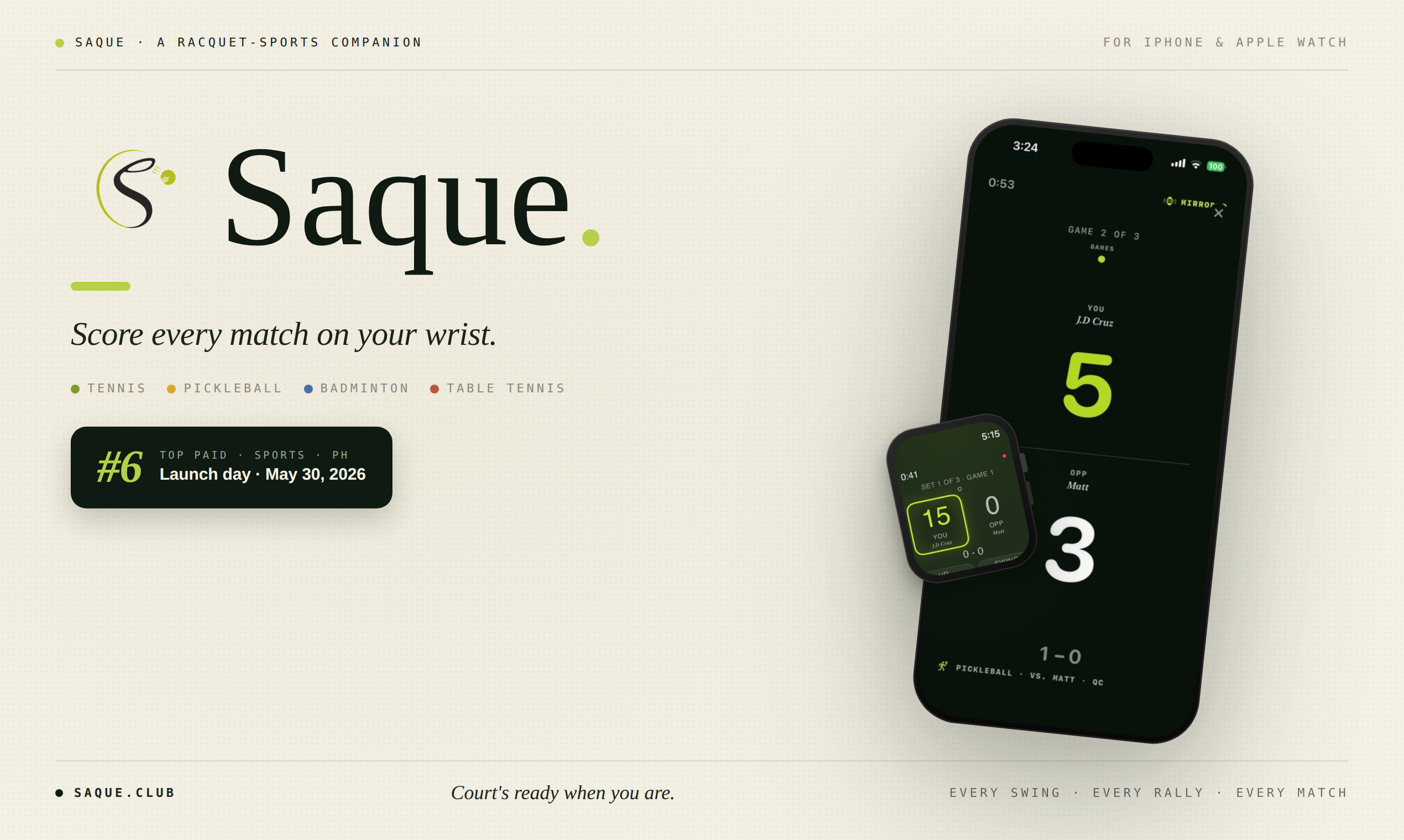Saque gallery image