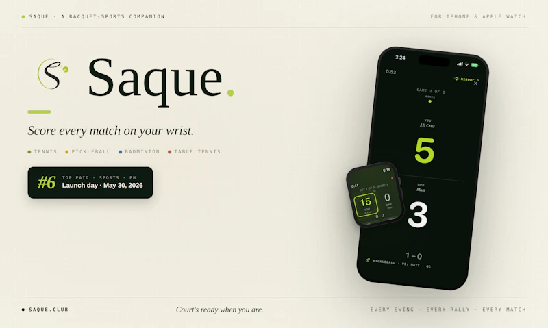 Saque screenshot 1