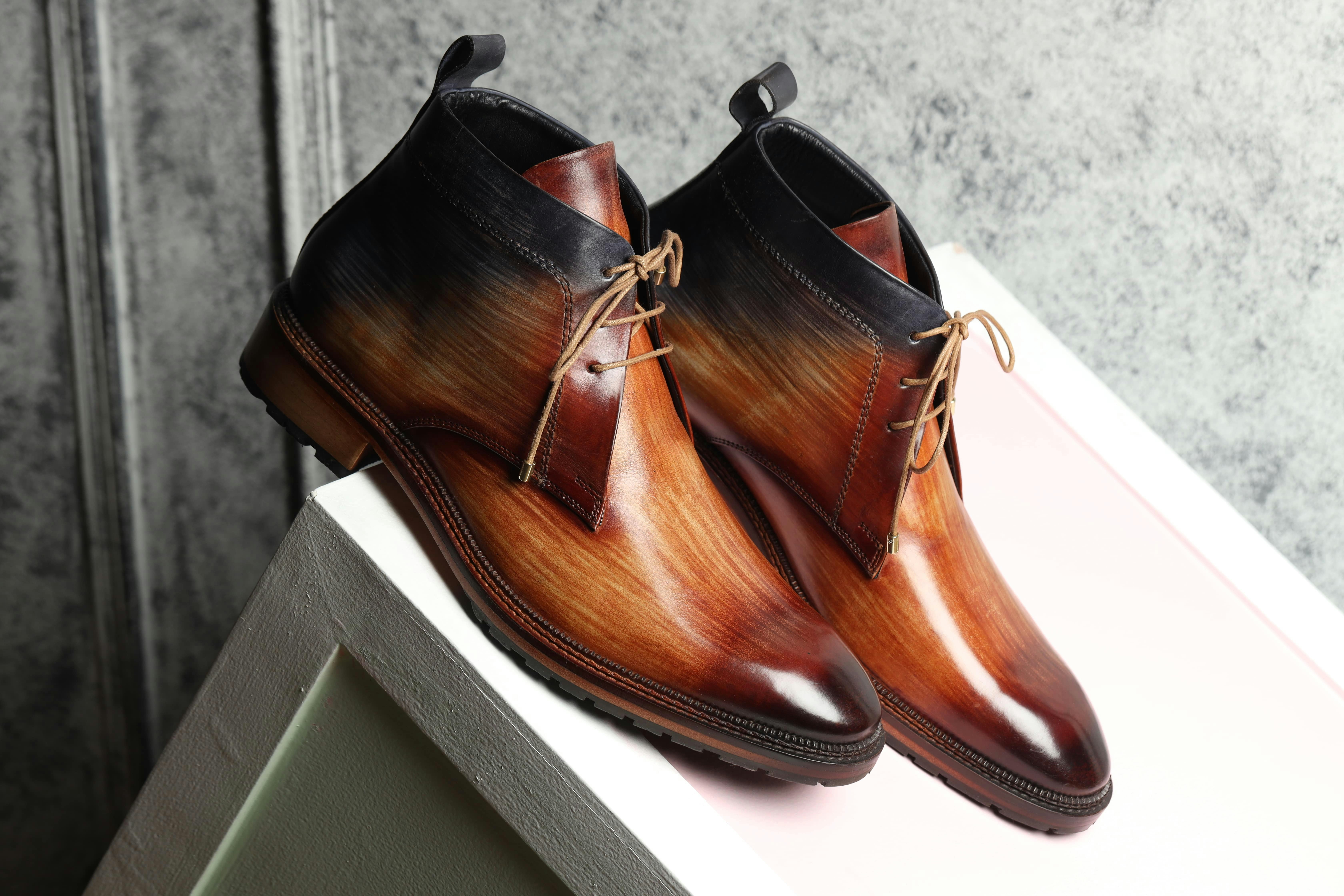 Lethato Classic Chukka Boots - Tan