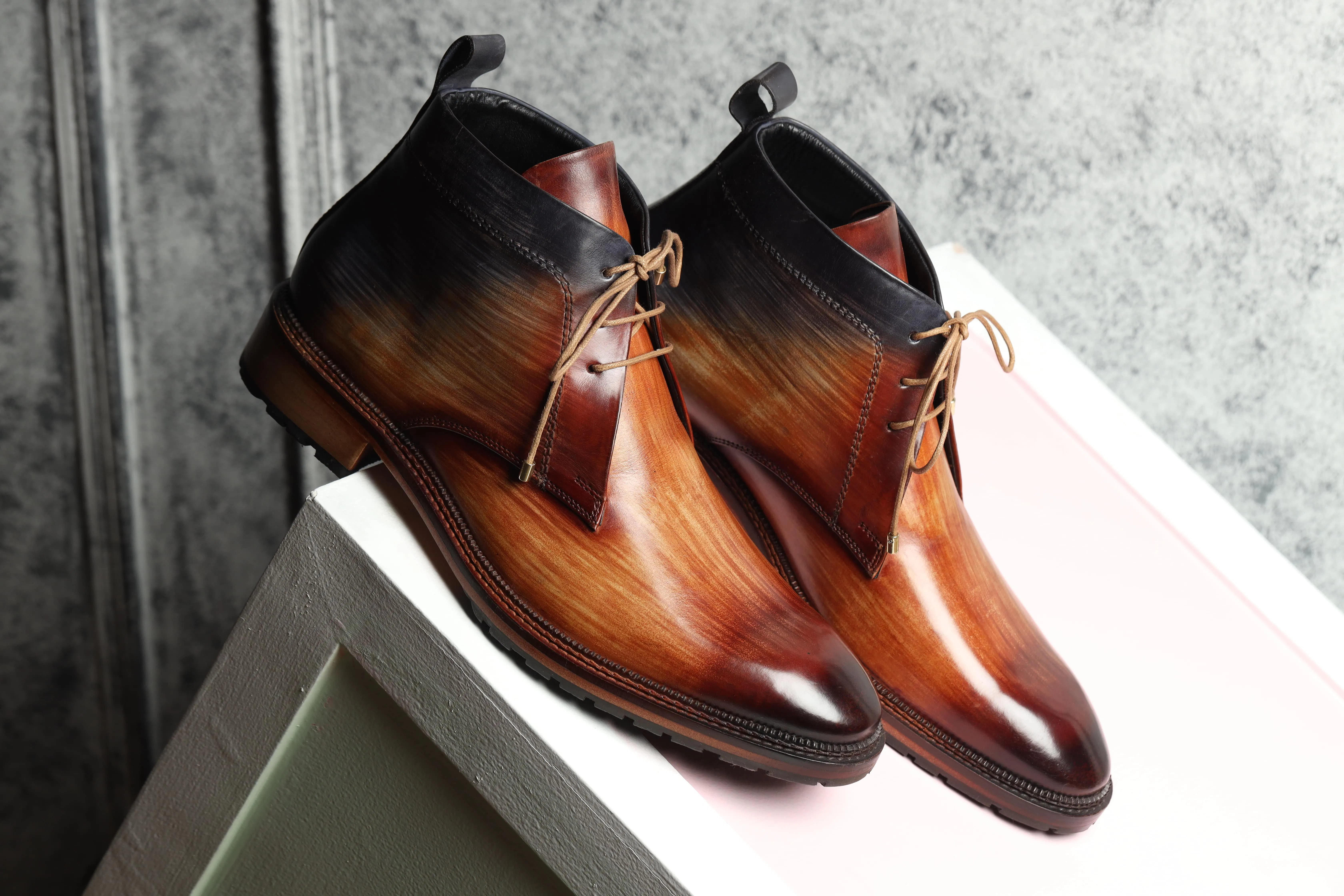 Lethato Classic Chukka Boots - Tan