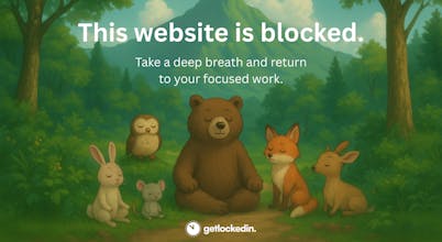 GetLockedIn - Productivity dashboard gallery image