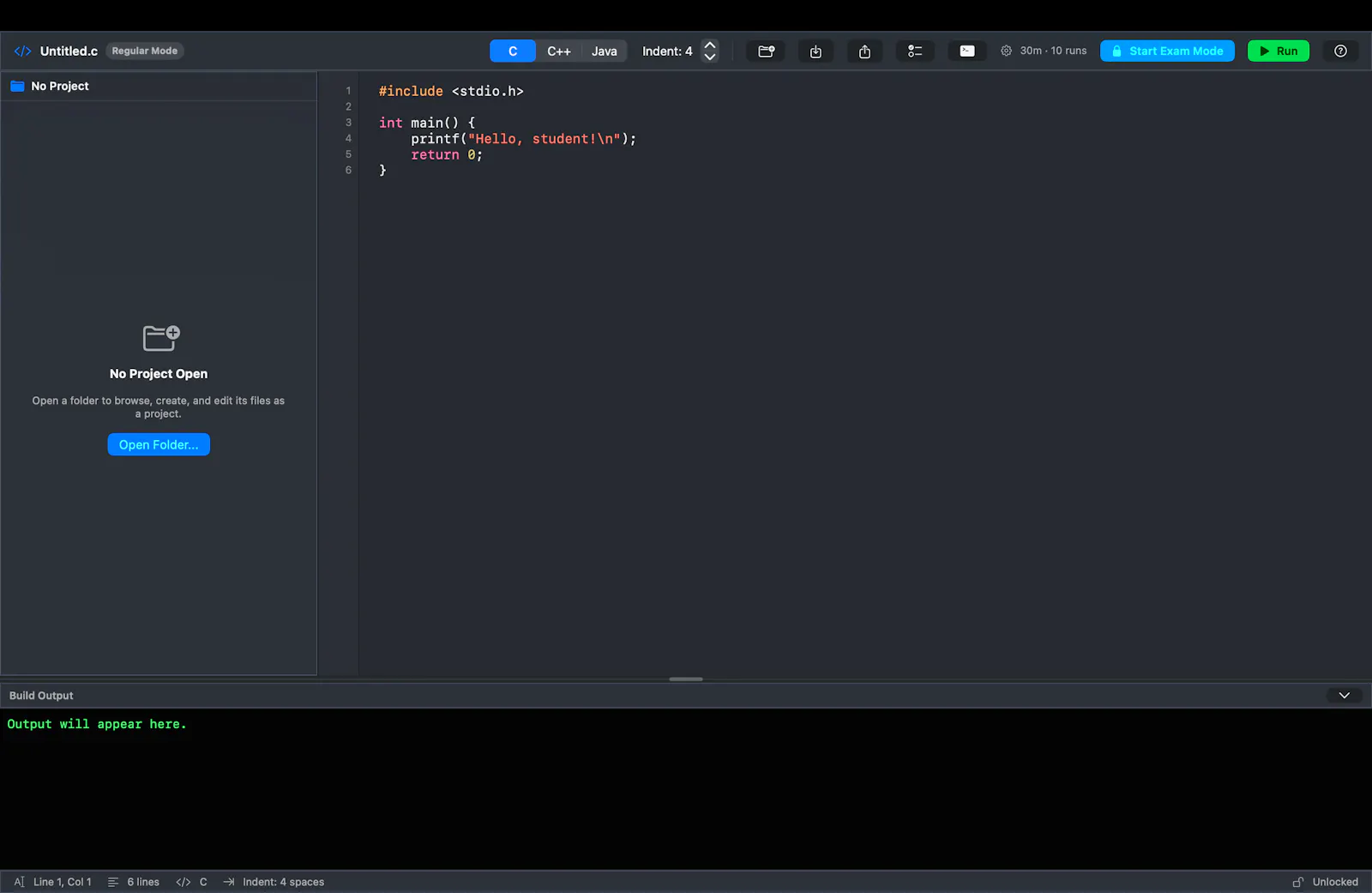 StrictCodeIDE  screenshot 2
