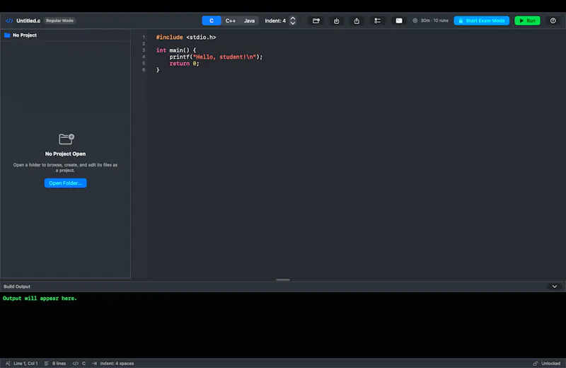 StrictCodeIDE  screenshot 2