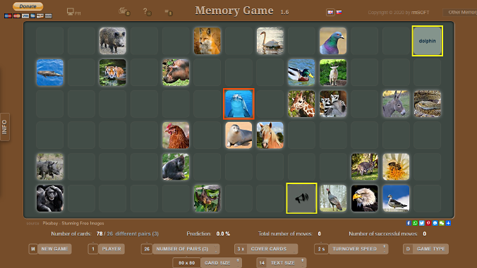 Memory Game gallery image