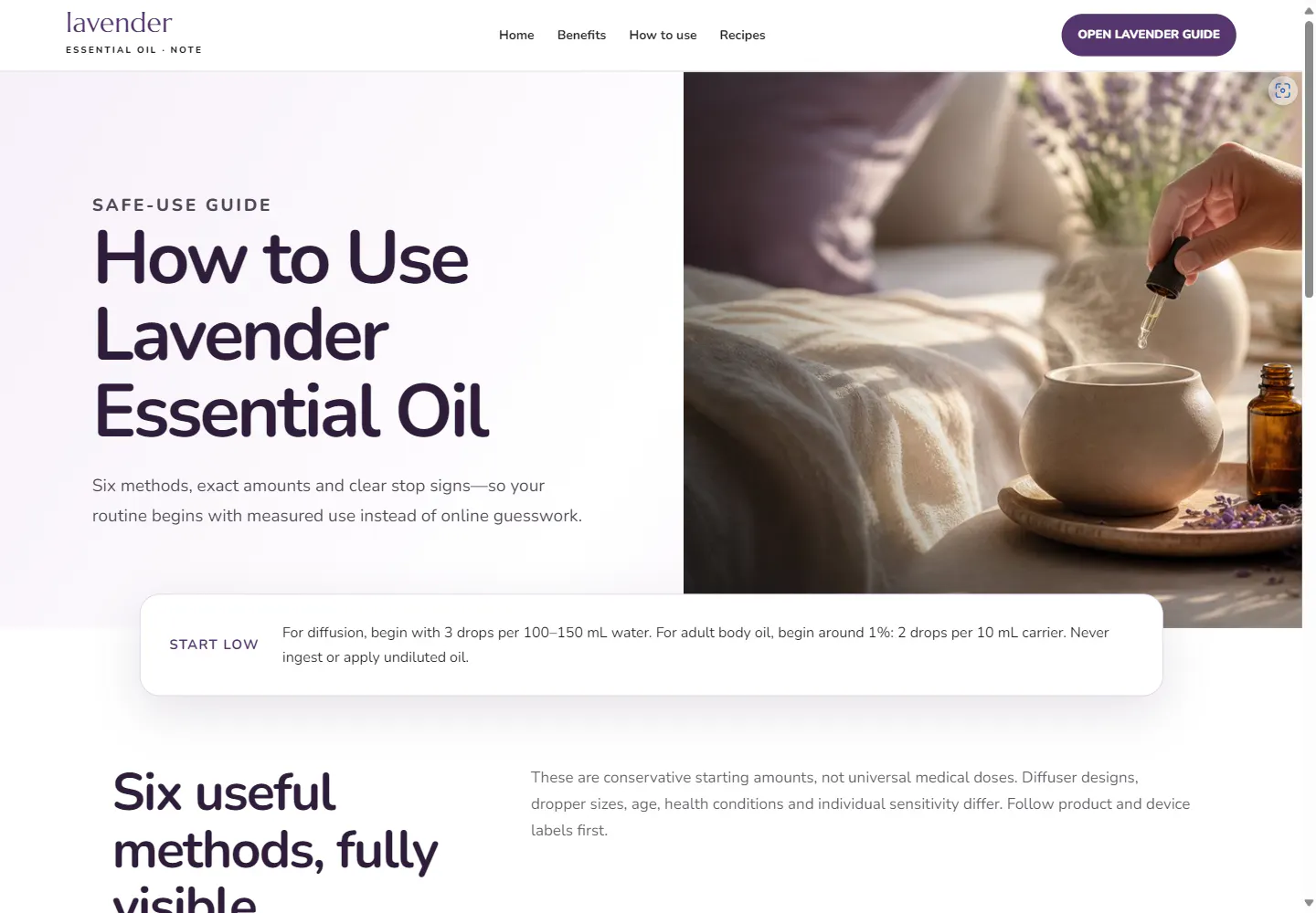 Lavender Essential Oil Benefits gallery image