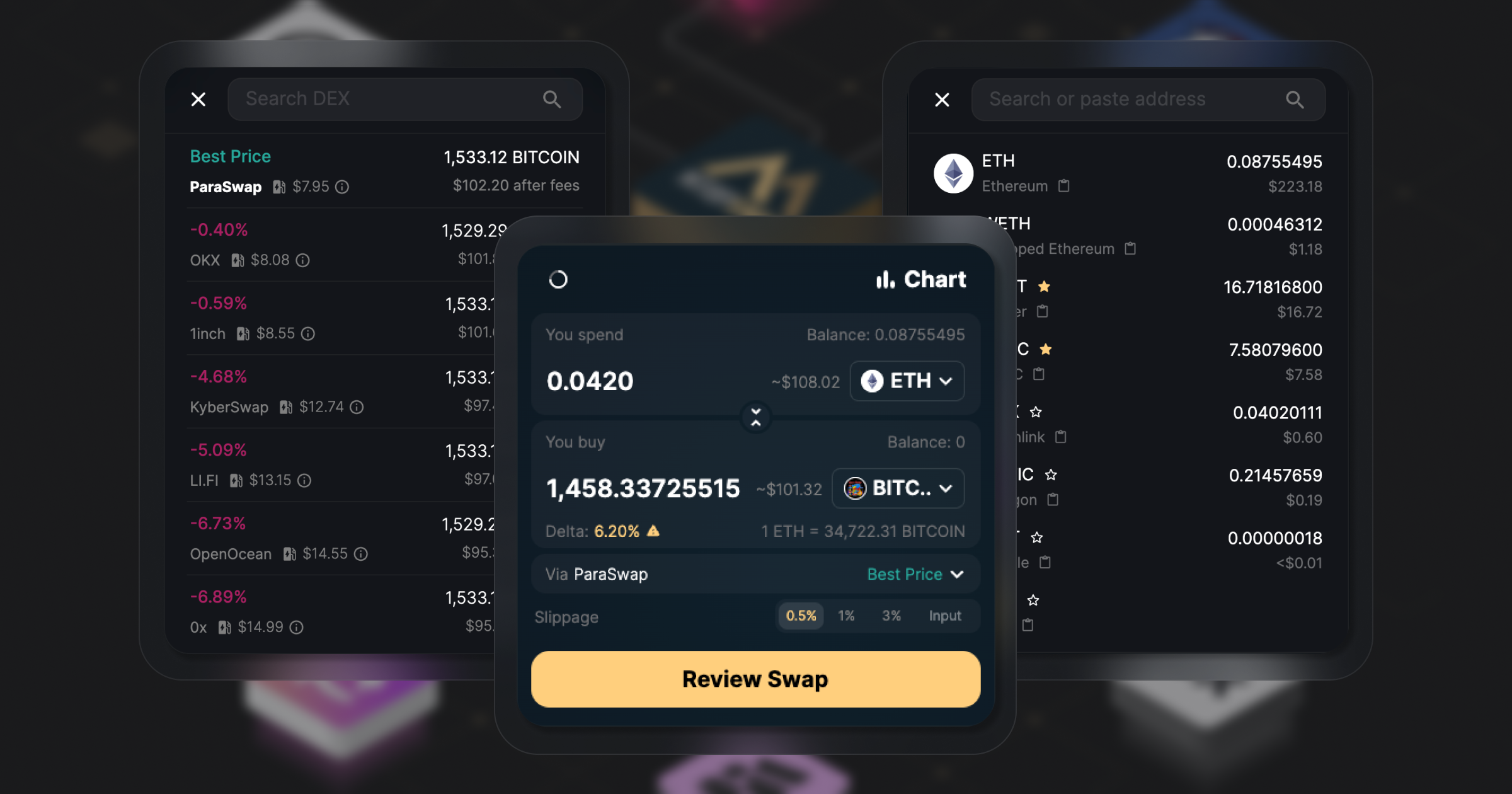 Swoop Exchange - 체인을 가로 질러 최적의 스왑을위한 가장 좋은 장소. 미디어 2