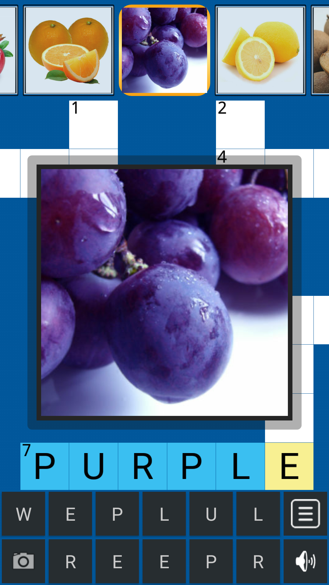 Kids Picture crossword gallery image