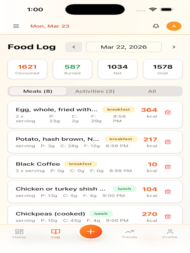 MyBiteIQ: AI Calorie Tracker screenshot 4