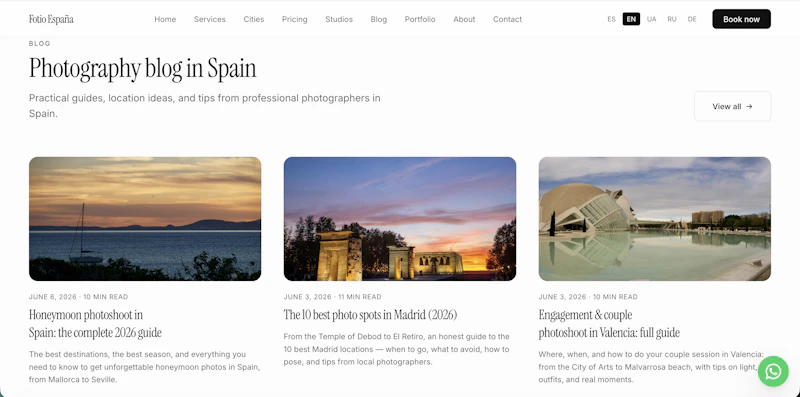 Fotio.app - professional photographers screenshot 5