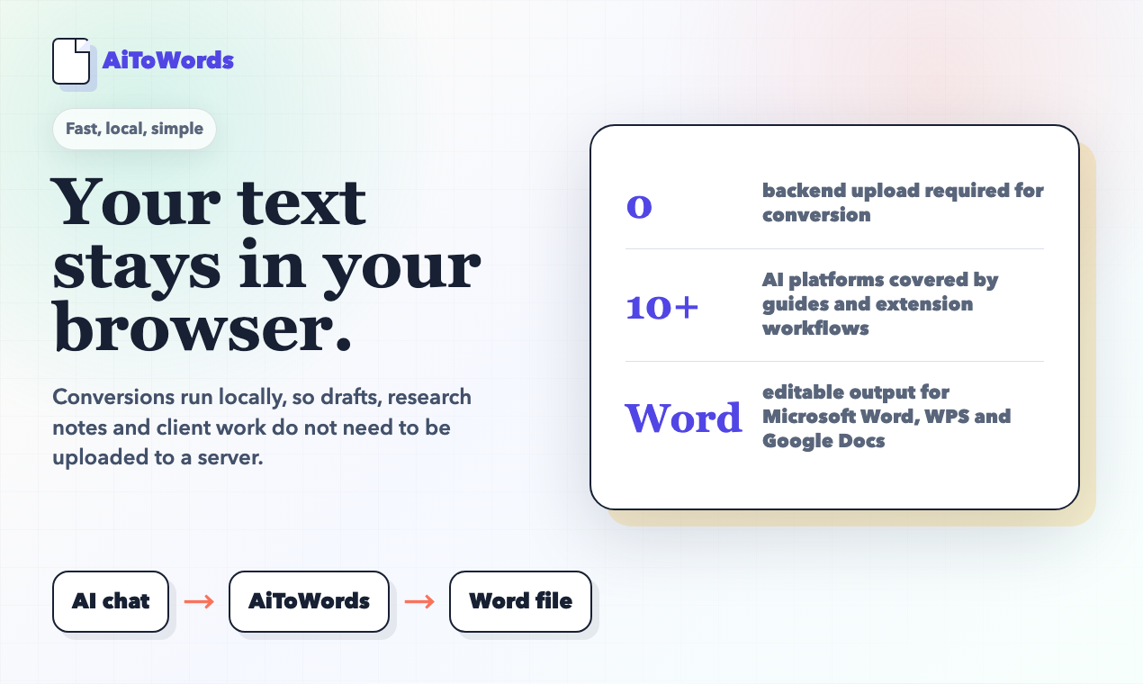 AiToWords gallery image