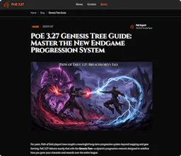 PoE 3.27 "Keepers of the Flame" gallery image