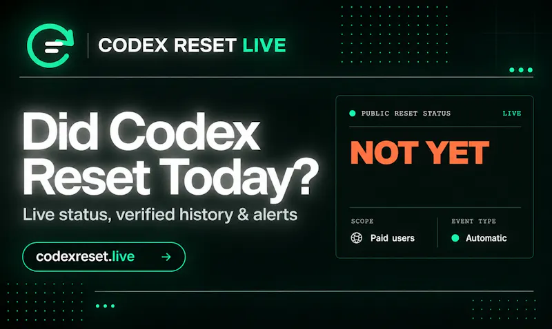 Codex Reset Live screenshot 1