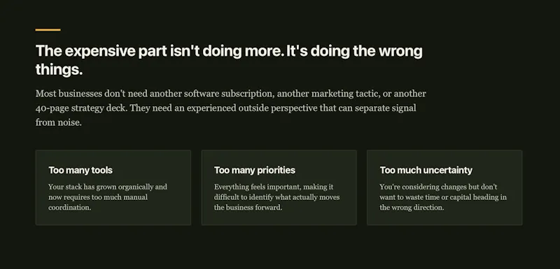 Digital Growth & Automation Session screenshot 1