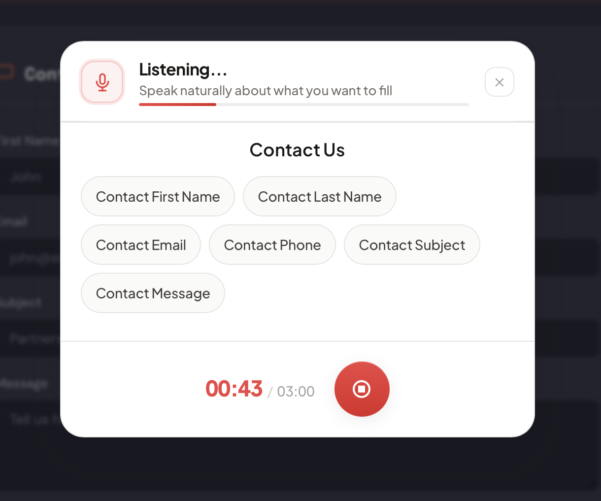 TypelessForm gallery image