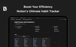Productivity Booster & Tracker Template media 1