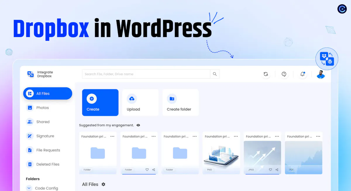 Integrate Dropbox