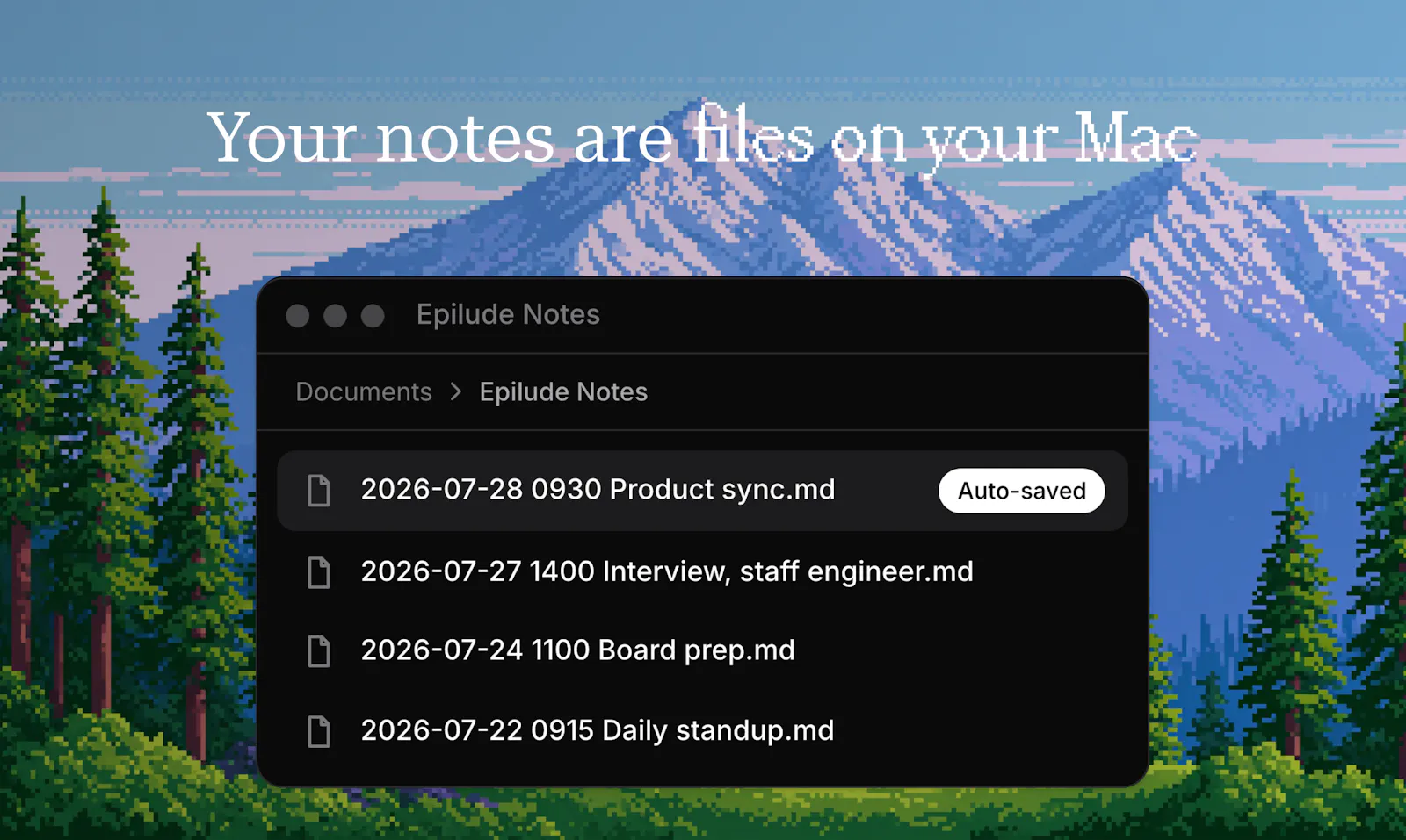 Epilude Notetaker screenshot 4