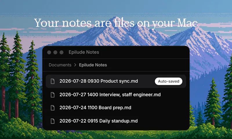Epilude Notetaker screenshot 4