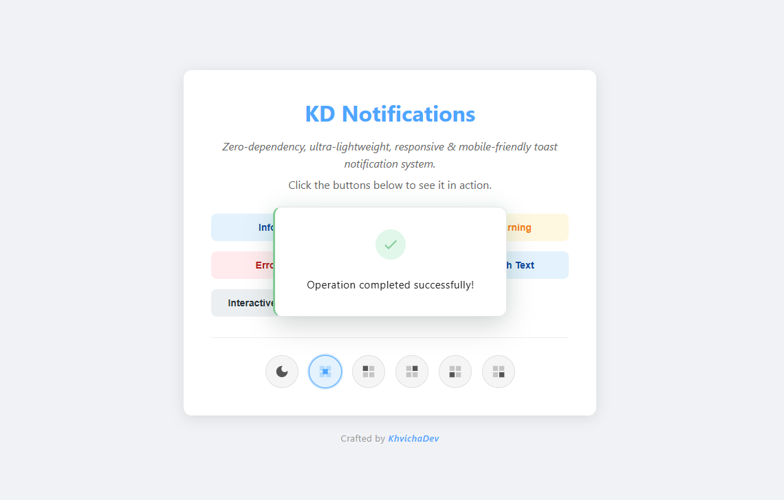 KD Notifications gallery image
