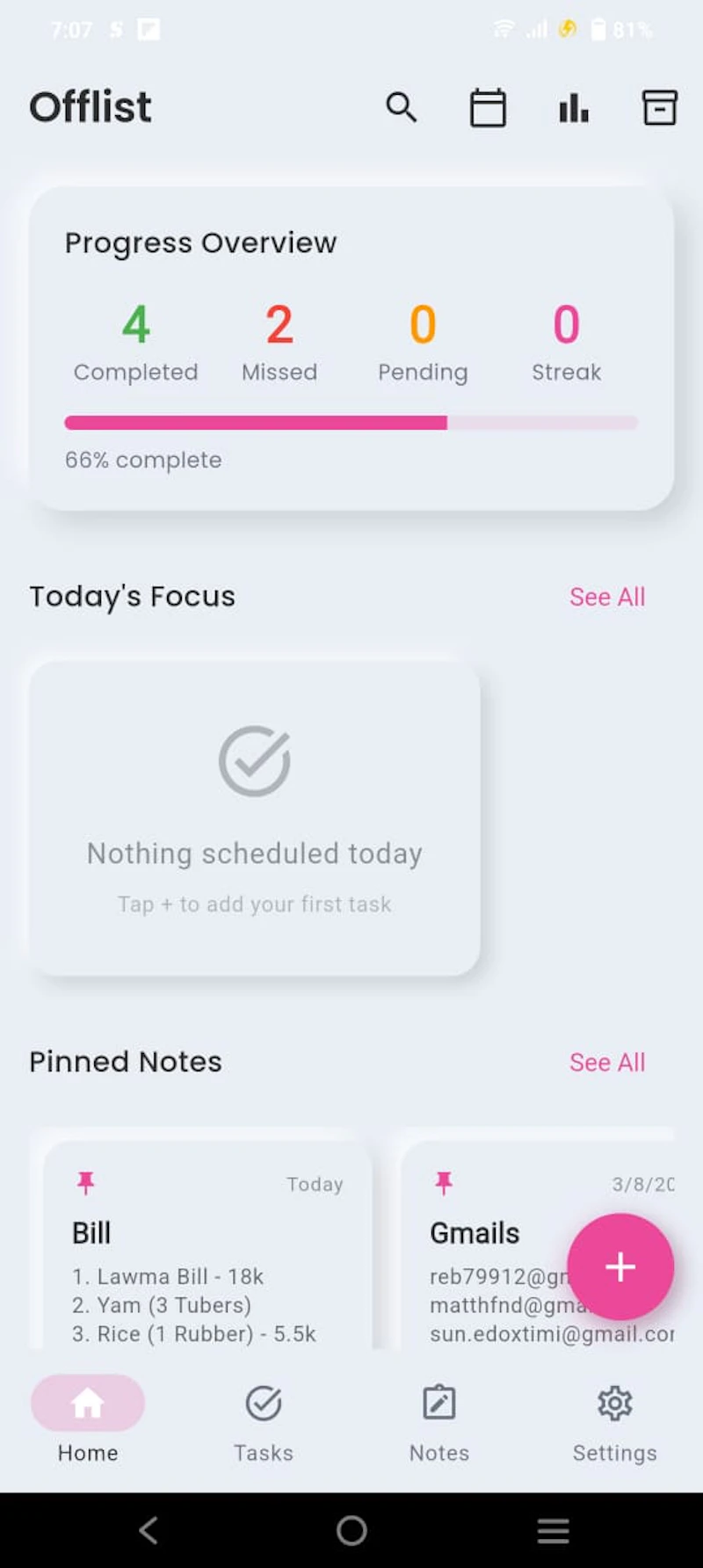 Offlist screenshot 5