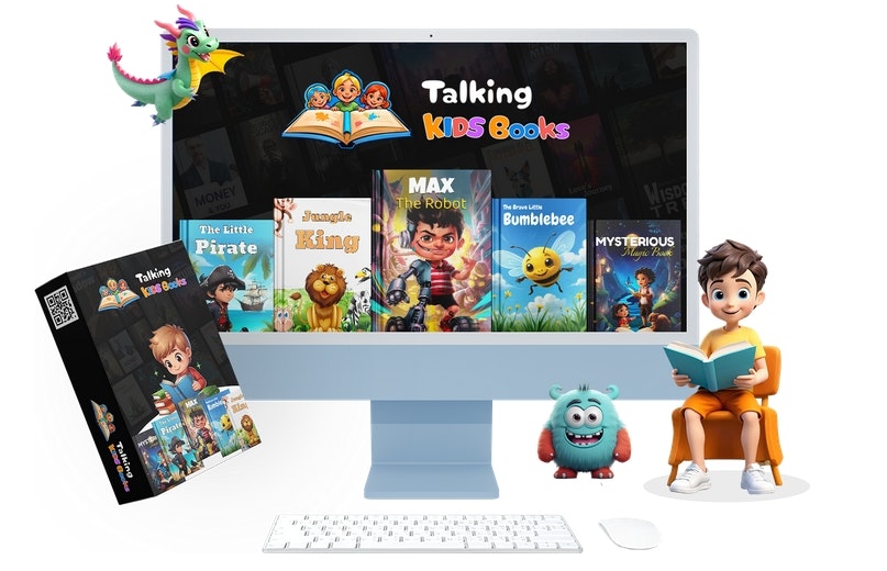 TALKING KIDS BOOKS logo