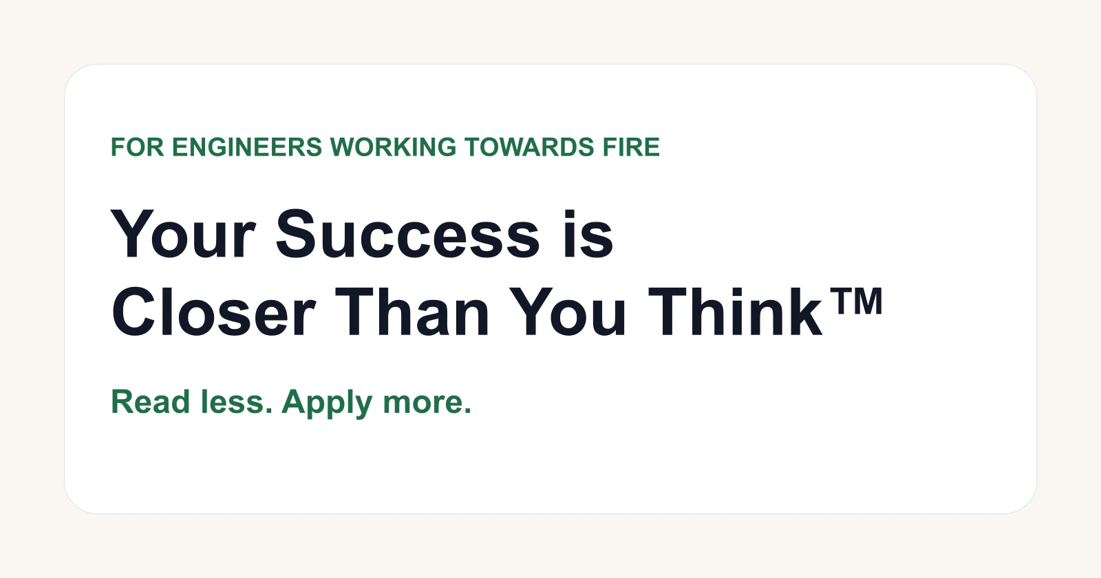 Your Success is Closer Than You Think™ screenshot 1